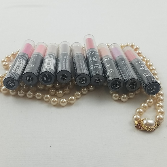 NYX Lipsticks set of 9 All new - Picture 2 of 2